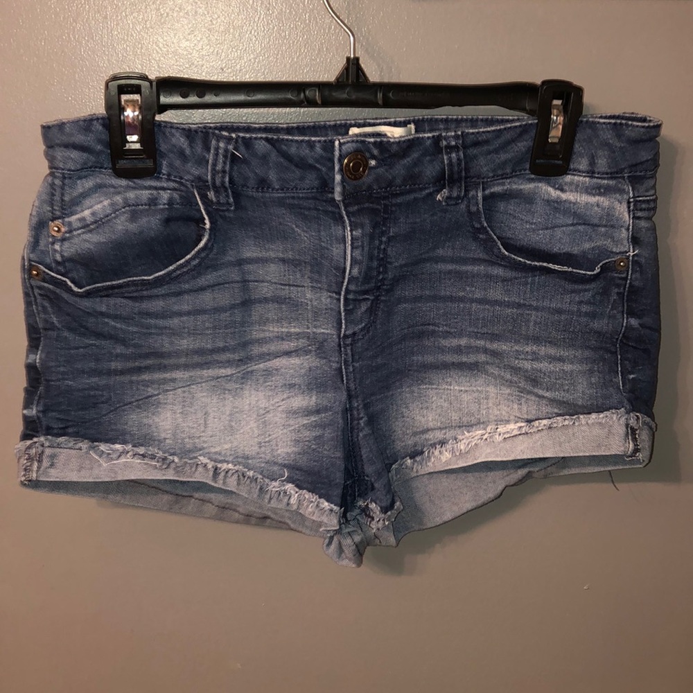 Dark Wash Jean Shorts